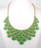 Maxi Colar Gotas - Verde